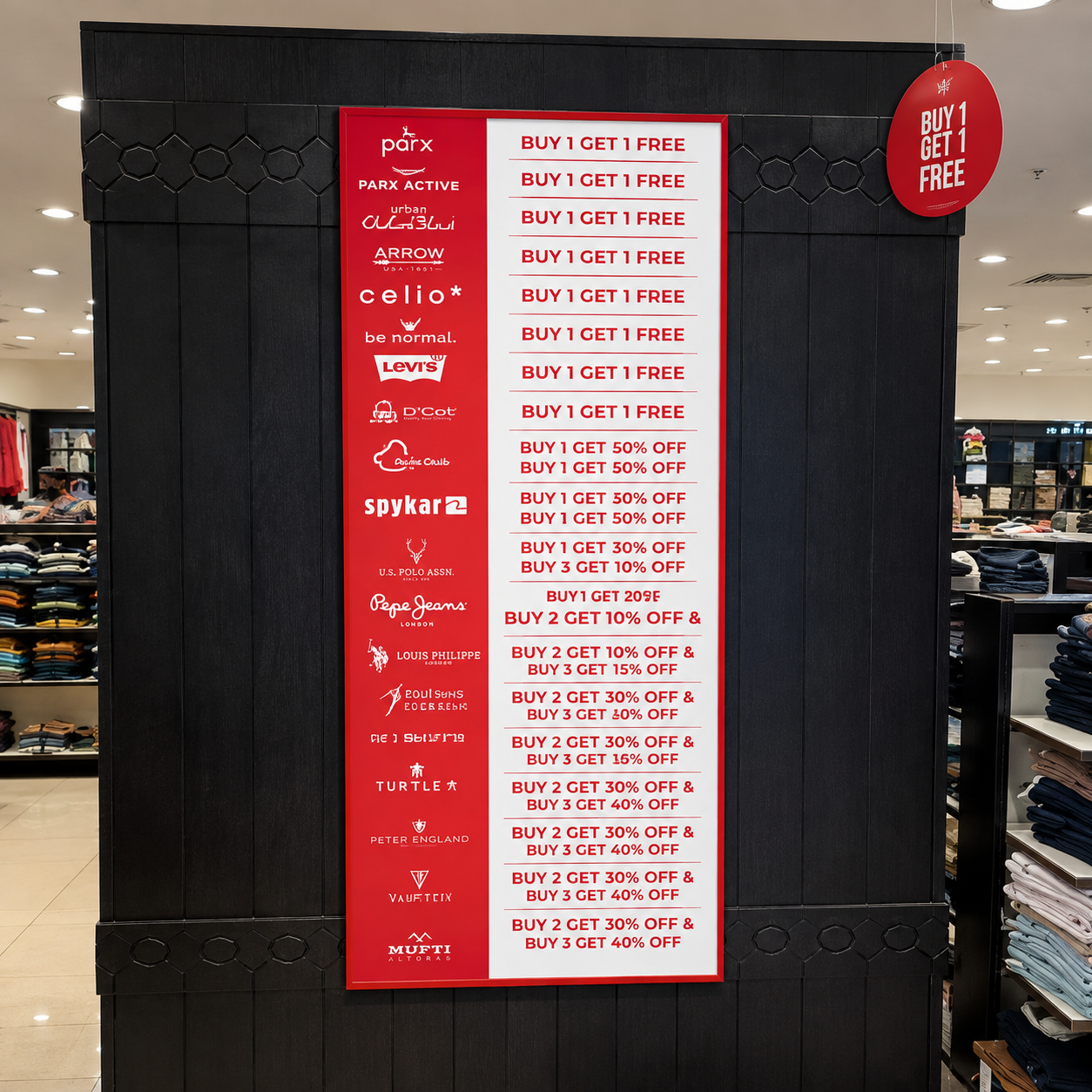 Fabric LED Display
