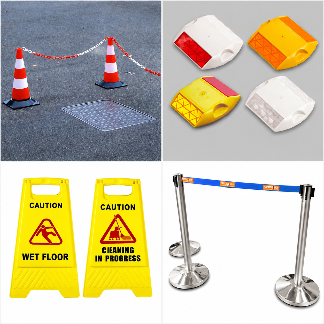 Road Stud, Queue Manager, Caution Stand